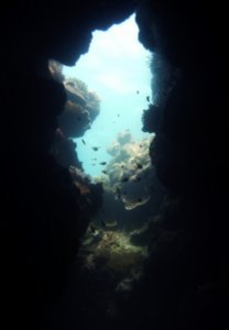 Swim-Through Cave