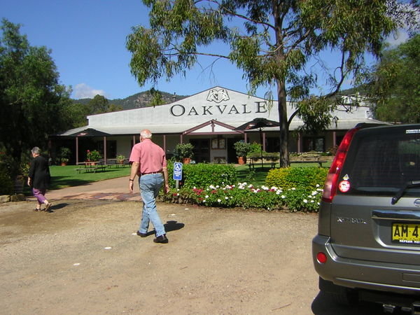 Arriving at the Vineyard