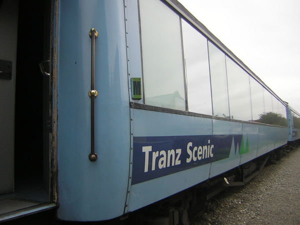 Getting the Tranzapline train to Christchurch