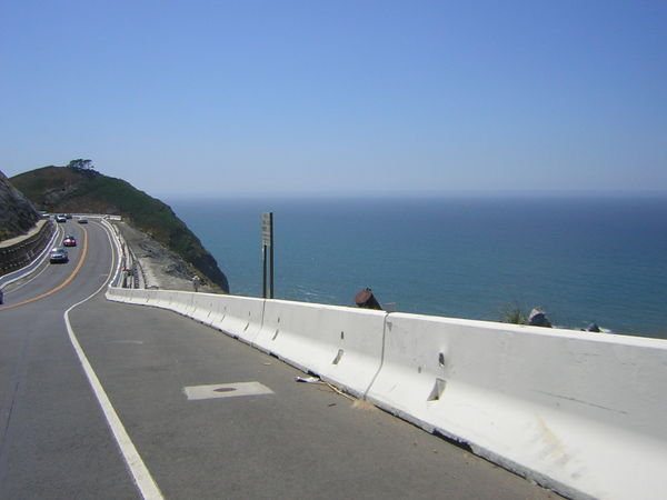 On Highway 1 Heading South