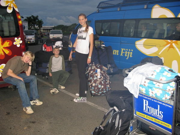 Arriving in Fiji