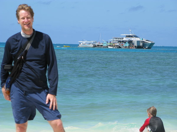 Gregg on Lady Musgrave Island