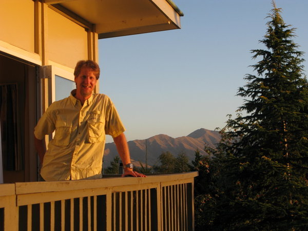 Gregg at Holiday House in Hanmer Springs