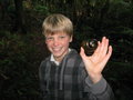 Avery and his giant snail