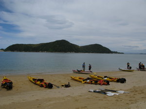 Watering Cove - Kayak start