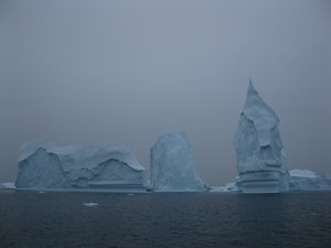 Icebergs in Pleneau Bay
