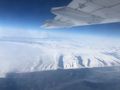 Flying over Svalbard