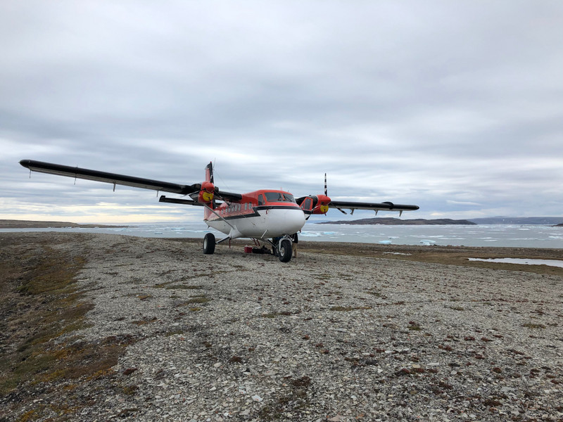 Our vehicle - the Twin Otter
