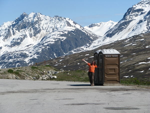 Outhouse at the summit
