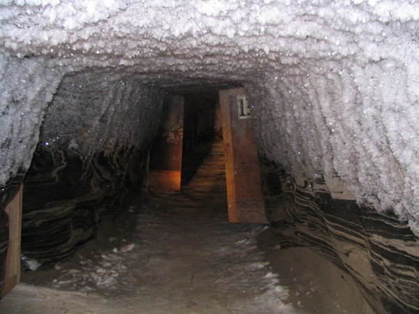 30 feet underground in permafrost
