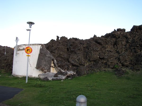 The new lava in Vestmannaeyjar
