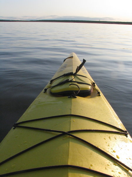 My kayak on the Churchill river