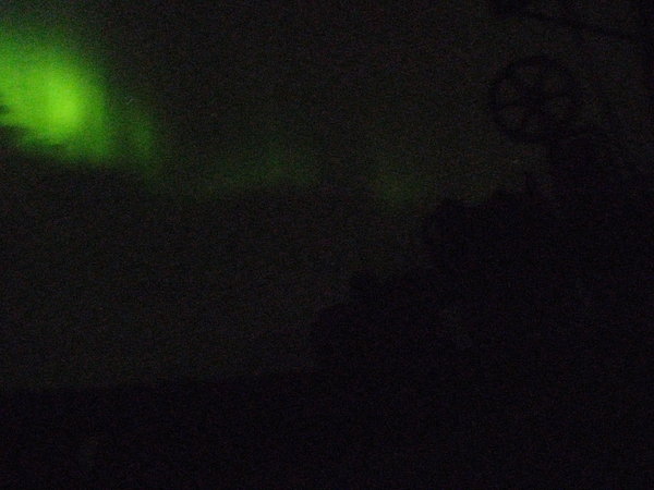 Aurora from the Ithaca.