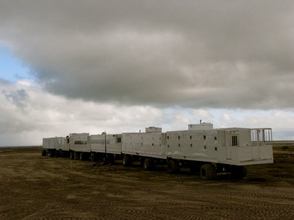 The camp at Polar Bear Point.