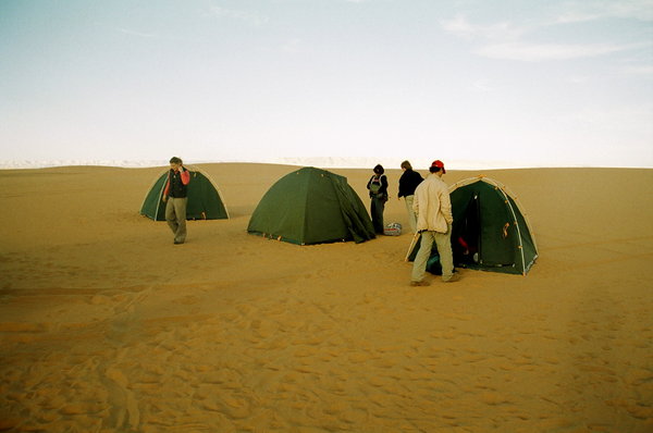 Camping in the Western Desert