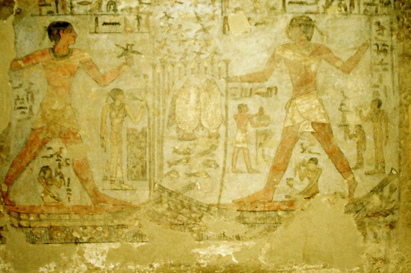Coloured hieroglyphs
