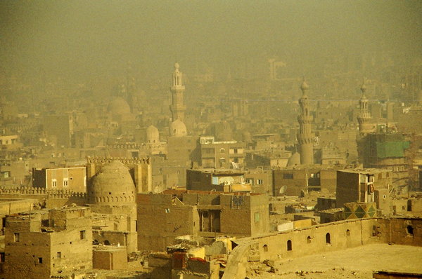 Cairo in the smog