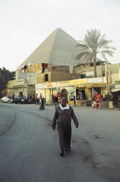 Pyramids in the city