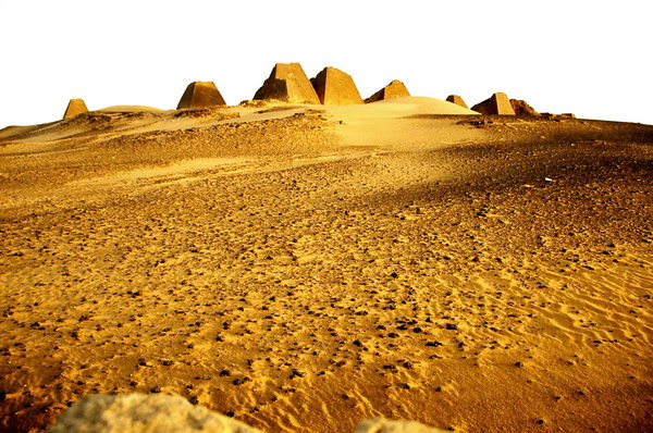 The pyramids of Sudan.