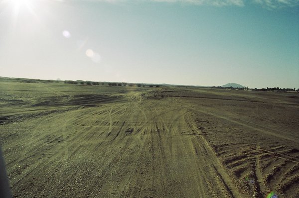 Desert road.