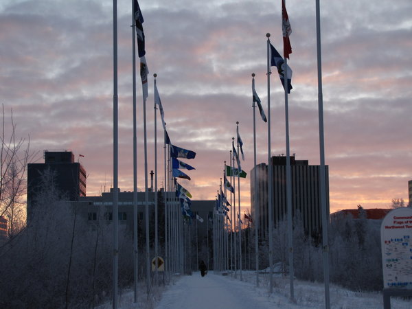 Flags of the NWT Communities