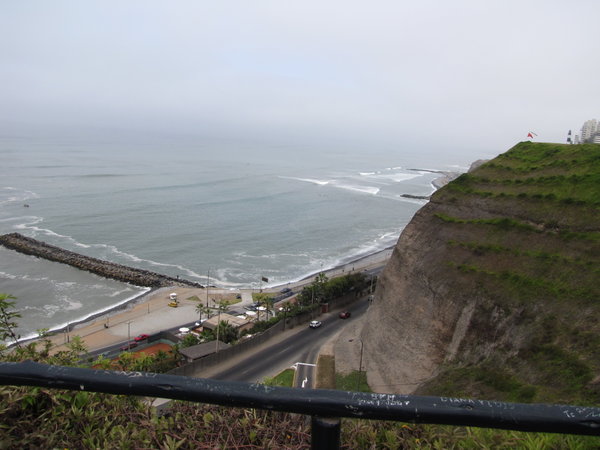 Lima on the coast