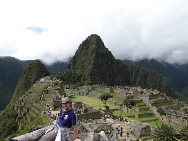 Theresa at Machu Pichu