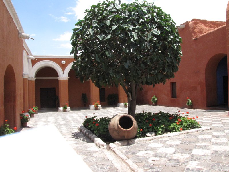 in the Monastery in Arequipa