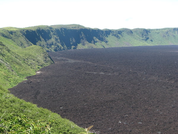 The Cerro Negra crater