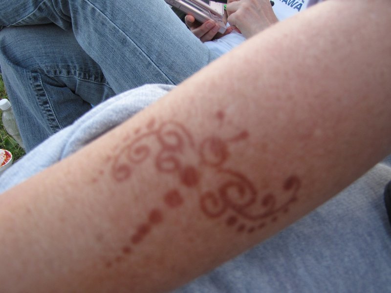 my henna tatoo