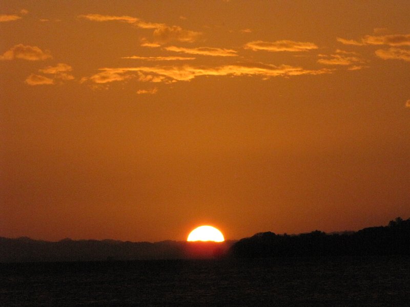 Sunset Over Lago de Nicaragua