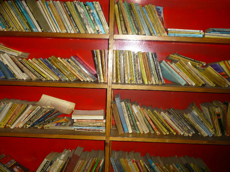 13) Bookshelves in Base E Library