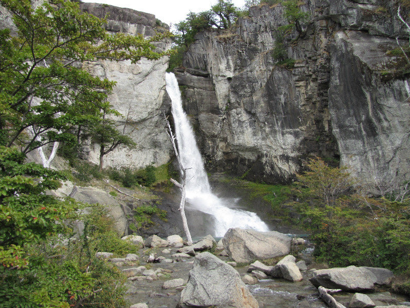 Waterfall walk, El Chalten