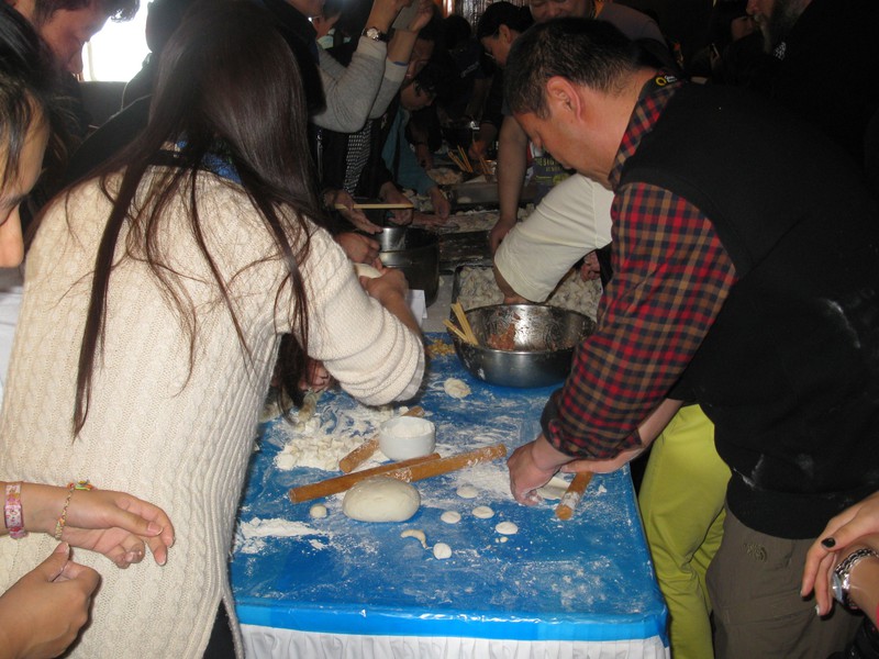 Dumpling Making Contest