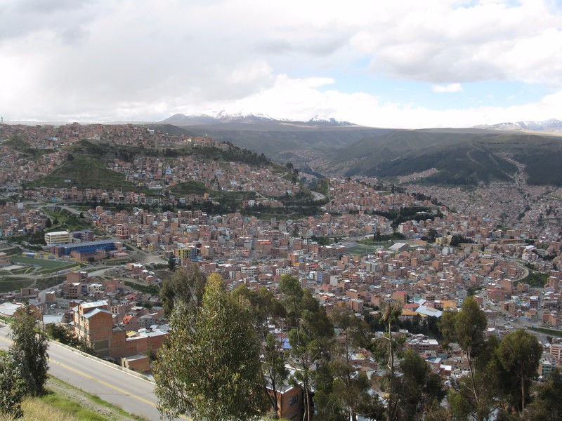 La Paz from Above