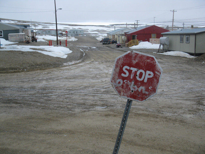 Inuktitut Roadsign