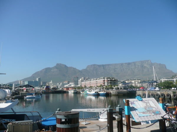 The waterfront at Cape Town