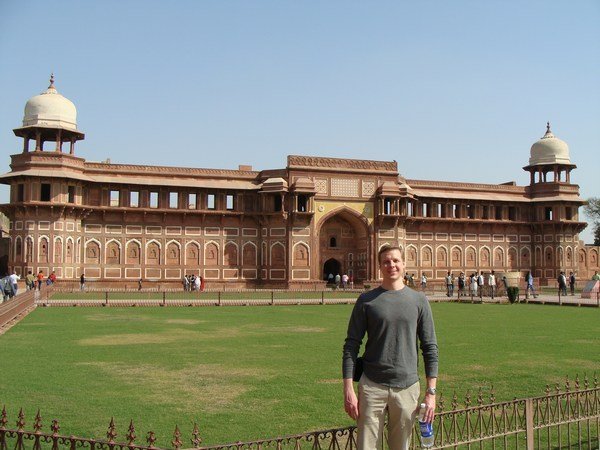 One of the Buildings within the Red Fort