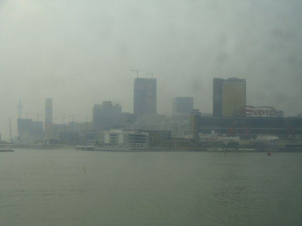 View of Macau from the Ferry