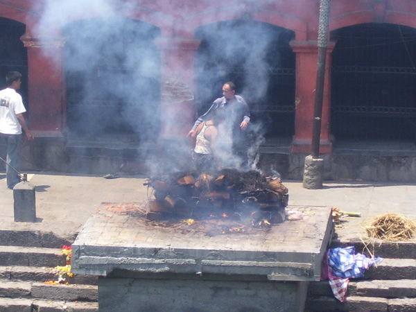 This is the cremation after 2 hours