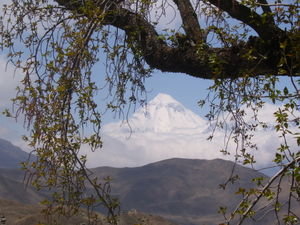  nice mountain view from muktinath temple