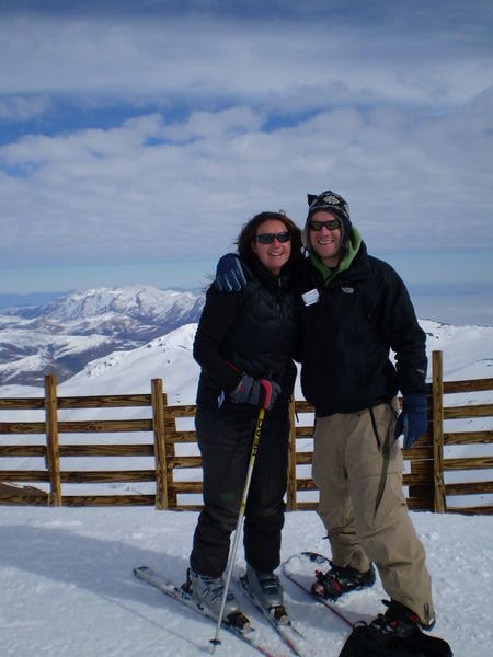 Skiing in the Andes!