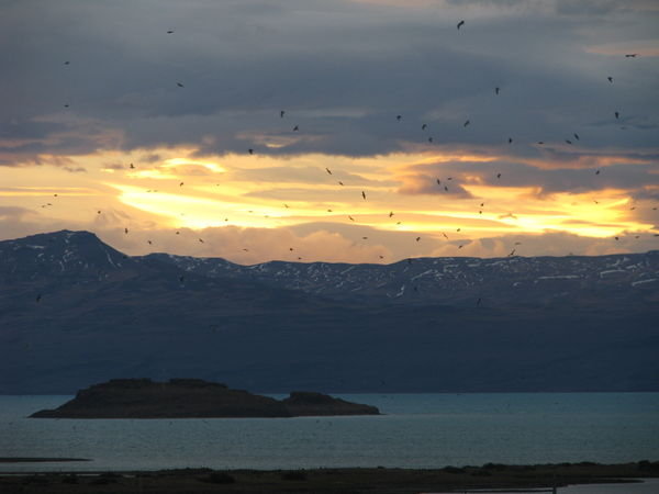 View from our hostel in El Calafate