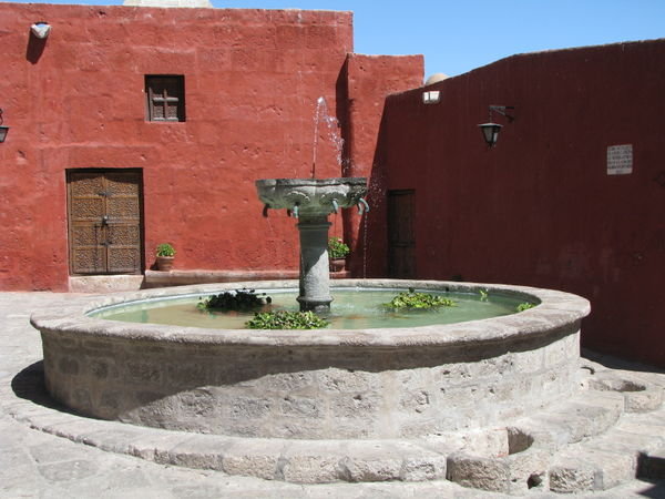 Monastery fountain