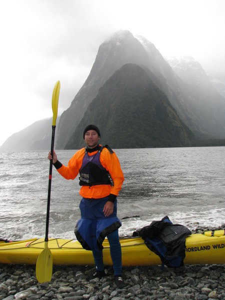 Lunch time...Milford Sound