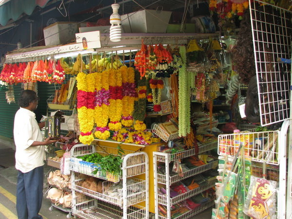 Flower Stall in Singapore