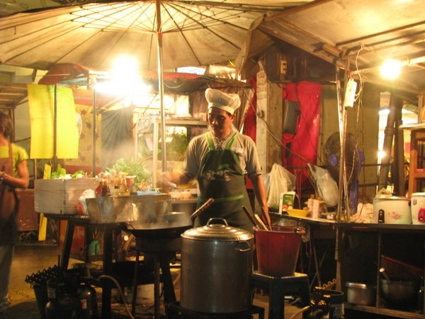 Our Chef at the Night Market