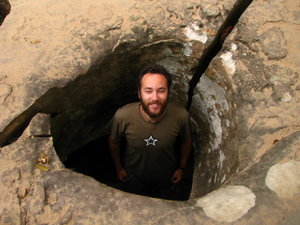 Tony in a hole