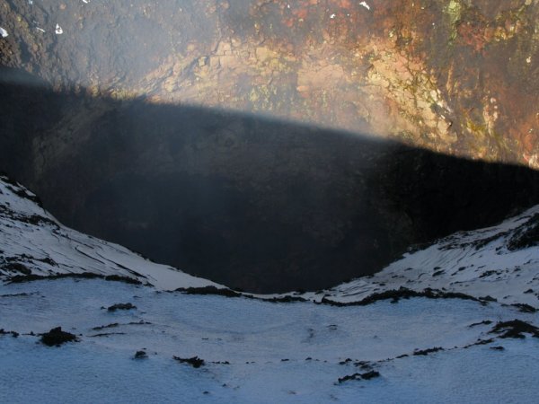 looking into the heart of the volcano