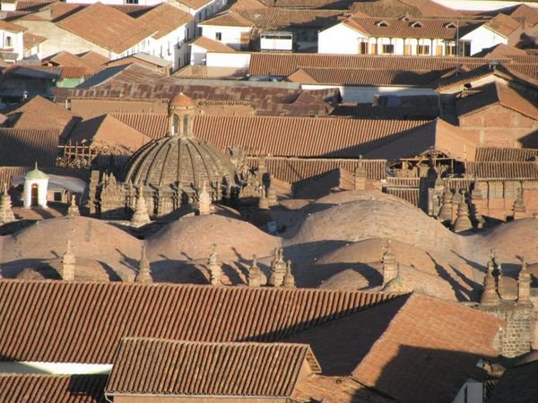 rooftops in cusco